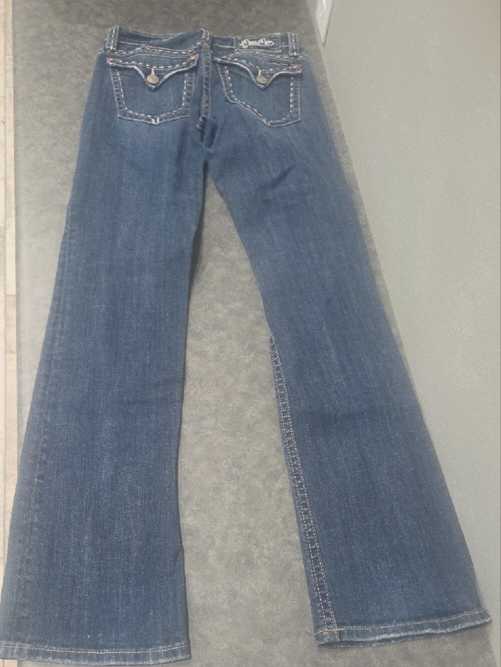 Miss Me Dark Blue Boot Cut Jeans - Picture 3 of 3